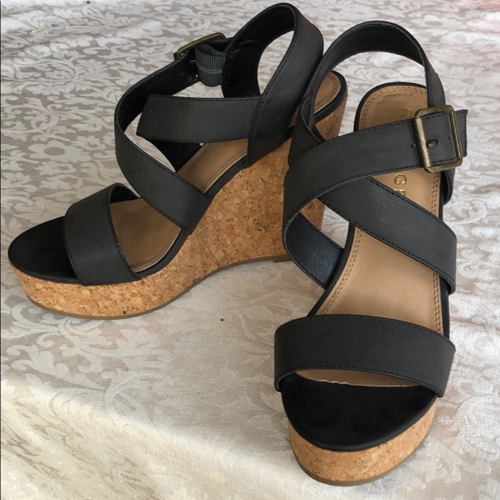 Rampage Wedge Sandals
